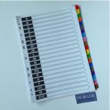 Paper Index Divider (letter A-Z tab set)